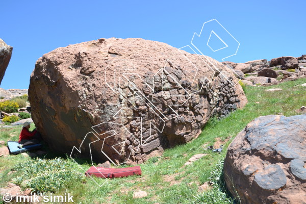 photo of Boulemma from Morocco: Oukaimeden Bouldering