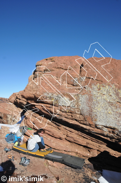 photo of Highline from Morocco: Oukaimeden Bouldering