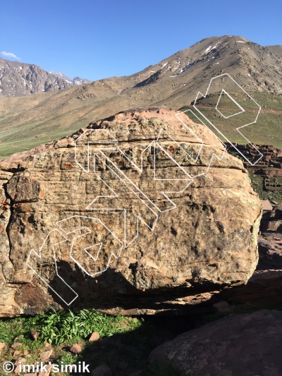 photo of Plat du Jour from Morocco: Oukaimeden Bouldering