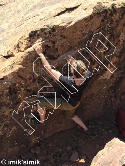 photo of Monkey Gym from Morocco: Oukaimeden Bouldering