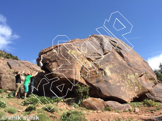 photo of Sahabi  from Morocco: Oukaimeden Bouldering