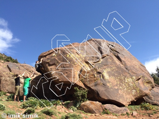 photo of Sahabi  from Morocco: Oukaimeden Bouldering