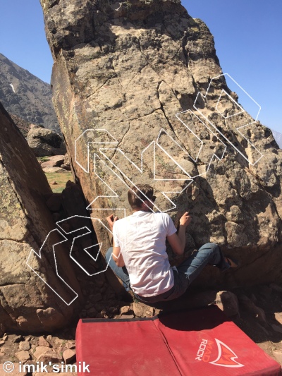 photo of Fuggles from Morocco: Oukaimeden Bouldering