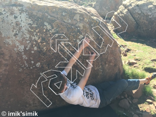 photo of Baby Boulder from Oukaimeden Bouldering Morocco