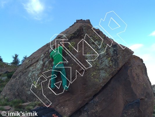 photo of Pine from Morocco: Oukaimeden Bouldering
