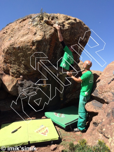 photo of Bleau Afrique from Morocco: Oukaimeden Bouldering
