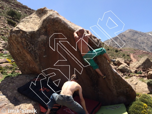 photo of Walou from Morocco: Oukaimeden Bouldering