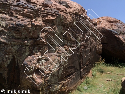 photo of Shady Side from Morocco: Oukaimeden Bouldering