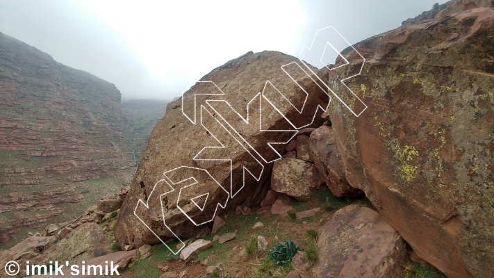 photo of Hidden Gem  from Morocco: Oukaimeden Bouldering