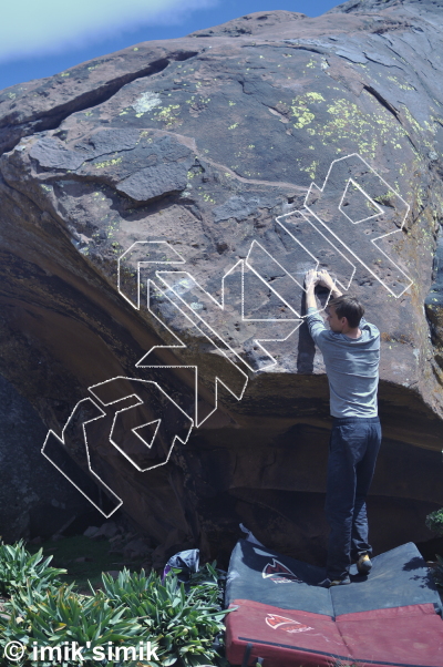 photo of Sahabi  from Morocco: Oukaimeden Bouldering