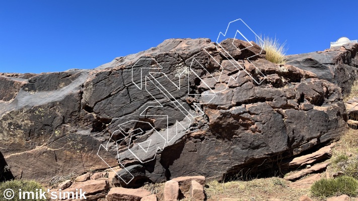 photo of Mohammed Mahdi , VB  at Mohammed Mahdi from Morocco: Oukaimeden Bouldering