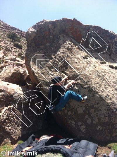 photo of Papillion from Morocco: Oukaimeden Bouldering