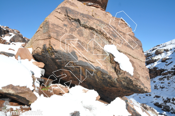 photo of Snowfoot from Morocco: Oukaimeden Bouldering