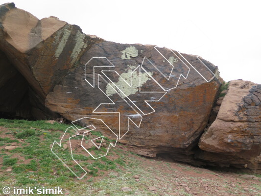 photo of Baba connection from Morocco: Oukaimeden Bouldering