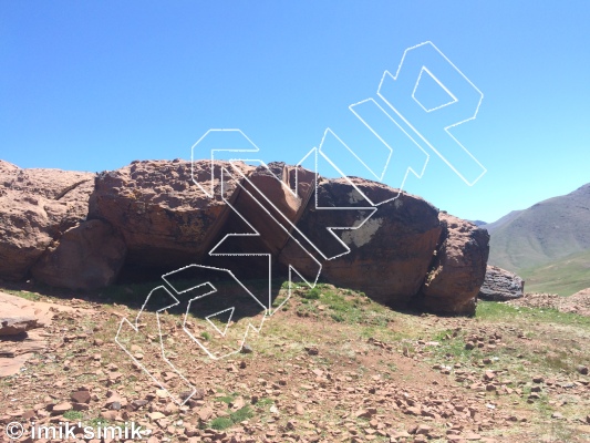 photo of Clock Work Orange from Morocco: Oukaimeden Bouldering