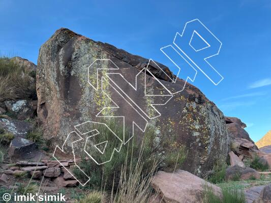 photo of cobra from Morocco: Oukaimeden Bouldering