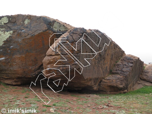 photo of Dictator from Morocco: Oukaimeden Bouldering