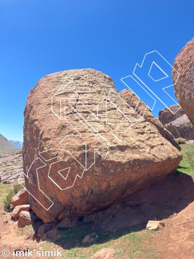 photo of Inshallah from Morocco: Oukaimeden Bouldering