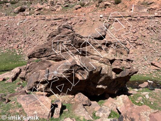 photo of Moisture Trap from Morocco: Oukaimeden Bouldering