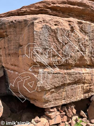 photo of Zaëlia from Morocco: Oukaimeden Bouldering