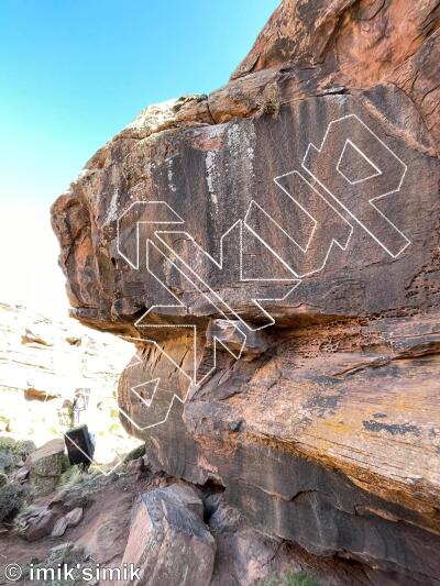 photo of Royal Air Maroc from Morocco: Oukaimeden Bouldering