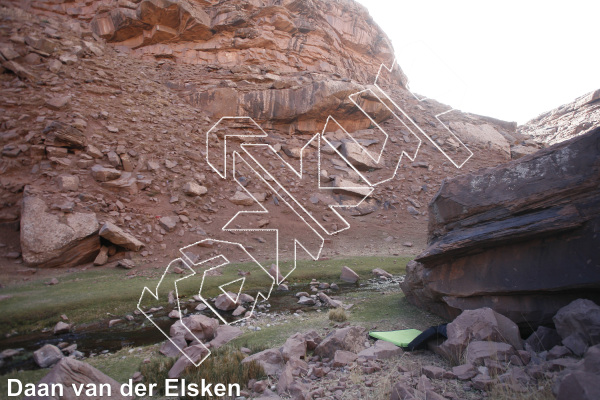 photo of Slab Tired from Morocco: Oukaimeden Bouldering