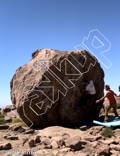 photo of Afternoon Sun from Morocco: Oukaimeden Bouldering