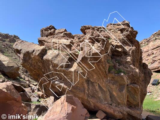 photo of Moisture Trap from Morocco: Oukaimeden Bouldering