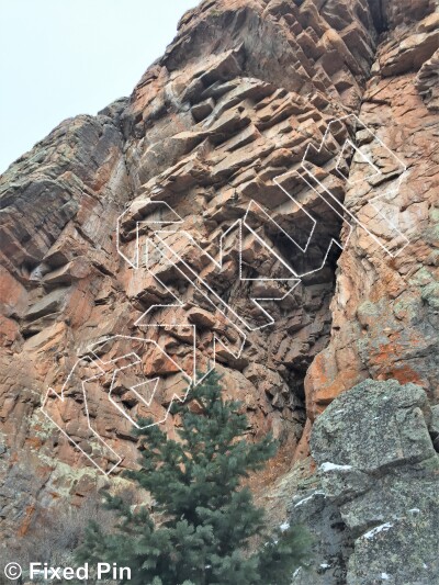 photo of Black Creek Wall from Staunton State Park