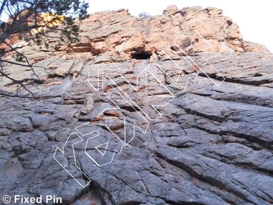 photo of Black Creek Wall from Staunton State Park