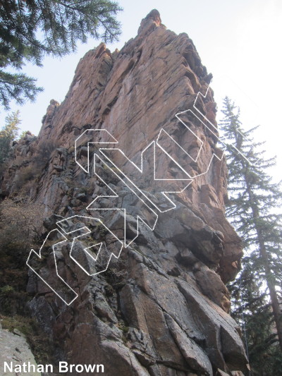 photo of Black Creek Wall from Staunton State Park