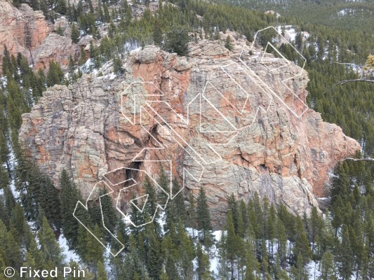 photo of Black Creek Wall from Staunton State Park