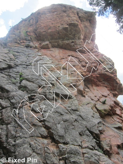 photo of The Dungeon Tower from Staunton State Park