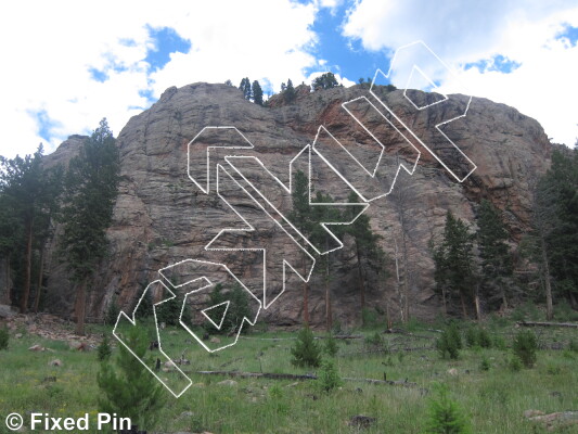 photo of Hemingway Wall from Staunton State Park