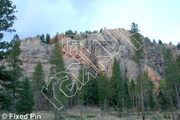 photo of Cascades Wall from Staunton State Park