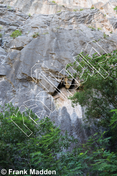 photo of Las Estrellas Main Wall from Mexico: El Potrero Chico