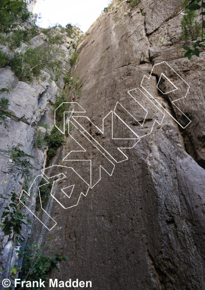 photo of South Wall from Mexico: El Potrero Chico