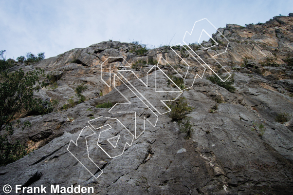 photo of Las Estrellas Main Wall from Mexico: El Potrero Chico