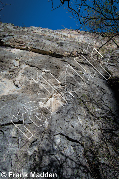 photo of Las Estrellas Main Wall from Mexico: El Potrero Chico