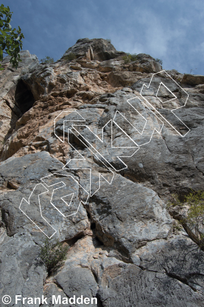 photo of The Southface from Mexico: El Potrero Chico