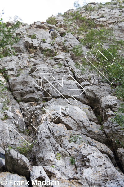 photo of Los Lobos Main Wall from Mexico: El Potrero Chico