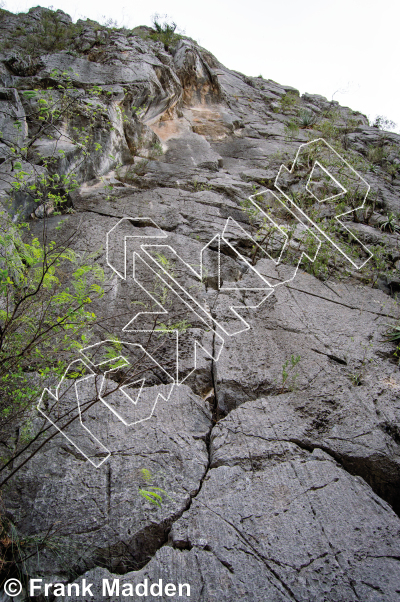 photo of Los Lobos Main Wall from Mexico: El Potrero Chico