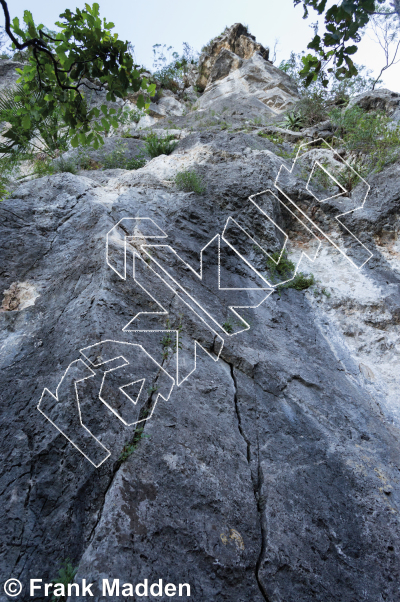 photo of The Witch Wall from Mexico: El Potrero Chico