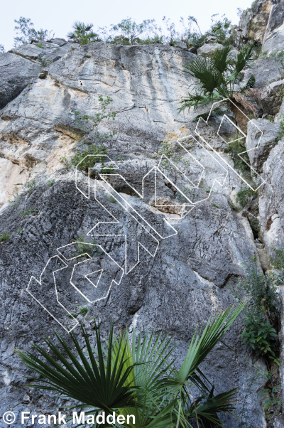 photo of The Witch Wall from Mexico: El Potrero Chico