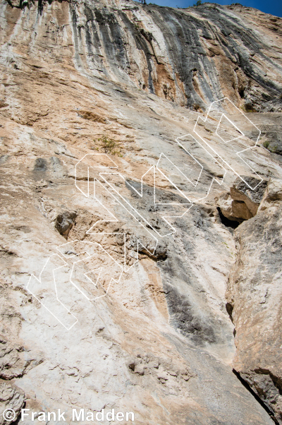 photo of Outrage Main Wall from Mexico: El Potrero Chico