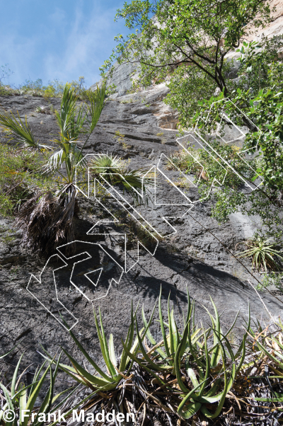 photo of Outrage Main Wall from Mexico: El Potrero Chico