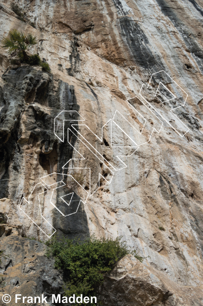 photo of Outrage Main Wall from Mexico: El Potrero Chico