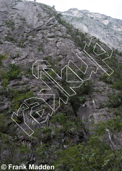 photo of Ripped Wall from Mexico: El Potrero Chico