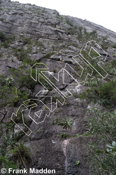 photo of Ripped Wall from Mexico: El Potrero Chico