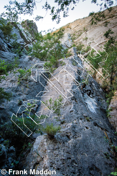 photo of Virgin Canyon Main Wall from Mexico: El Potrero Chico